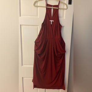 BCBG Burnt Orange Dress…sexy!